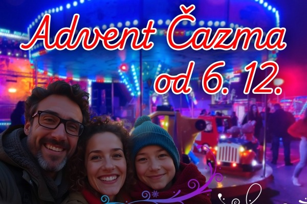 Advent u Čazmi - posjetite naš vrtuljak, doživite božićnu čaroliju