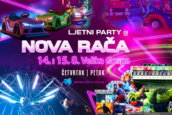LUNAPARK GRINE U NOVOJ RAČI!
